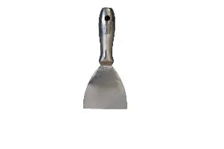 One-Piece Stainless Steel Putty Knife with an ergonomic shape