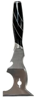 Stainless Steel "10-in-1" tool with metal handle and a wide range of 
applications