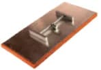 Aluminium float with orange rubber sponge (205003-1)