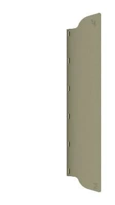 Flex replaceable gold stainless steel blade thickness 0,4mm