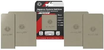 Шпатель — japanese Spatula Gold Line 4 sizes 110, 100, 86, 50 mm, hardened steel